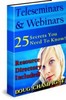 Thumbnail Teleseminars and Webinars