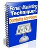 Thumbnail Forum Marketing Techniques