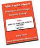 Thumbnail Profit More From Error Pages Thumbnail Profit More From Error Pages
