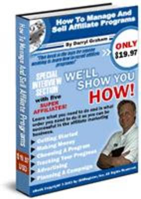 Product picture Manage and Sell Affiliate Programs