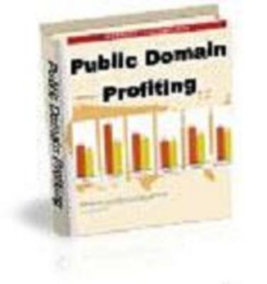 Product picture Public Domain Profiting