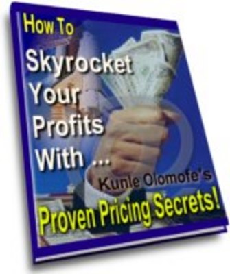 Product picture Proven Pricing Secrets