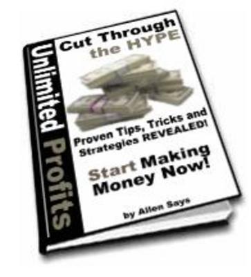 Product picture Unlimited Profits - Cut Through The Hype