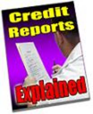Product picture Credit Reports Explained
