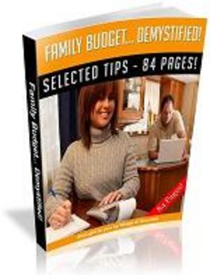 Product picture Family Budget Demystified