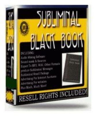 Product picture The Subliminal Black Book