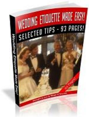 Product picture Wedding Etiquette Made Easy