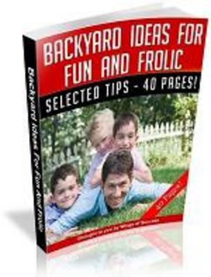 Product picture Backyard Ideas for Fun and Frolic