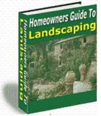 Product picture Homeowners Guide to Landscaping