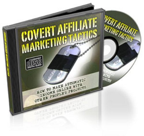 Product picture Covert Affiliate Marketing Tactics