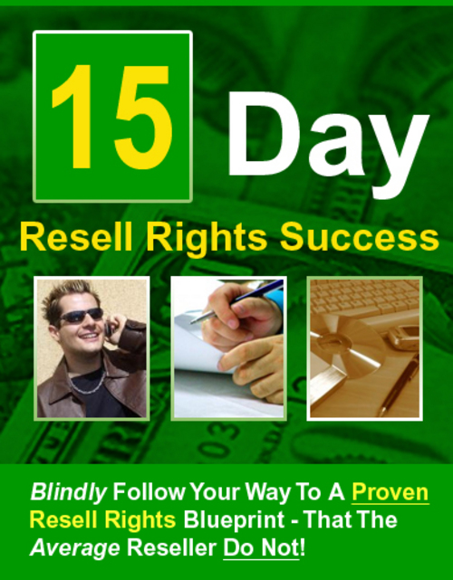 Product picture 15 Days Resell Rights Success