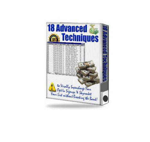 Product picture 18 Advanced Techniques