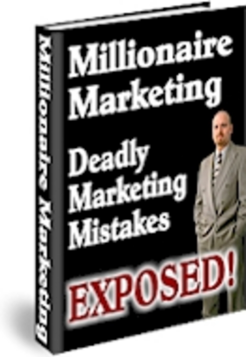 Product picture Millionaire Marketing
