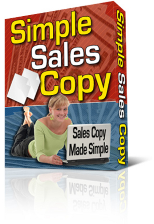 Product picture Simple Sales Copy