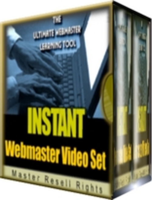 Product picture Instant Webmaster Video Kit