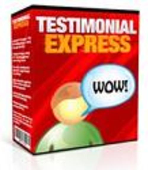 Product picture Testimonial Express