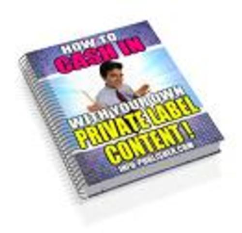 Product picture Cash In With Your Own Private Content
