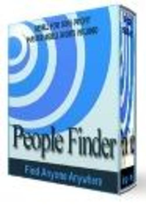 Product picture Internet People Finder