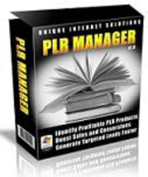 Product picture PLR Manager