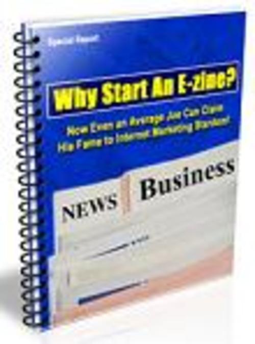 Product picture Why Start an E-zine