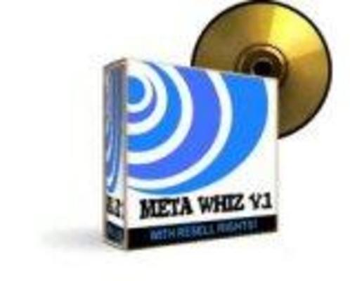 Product picture Meta Whiz v1.0 Software Effective Search Engine Tool RR